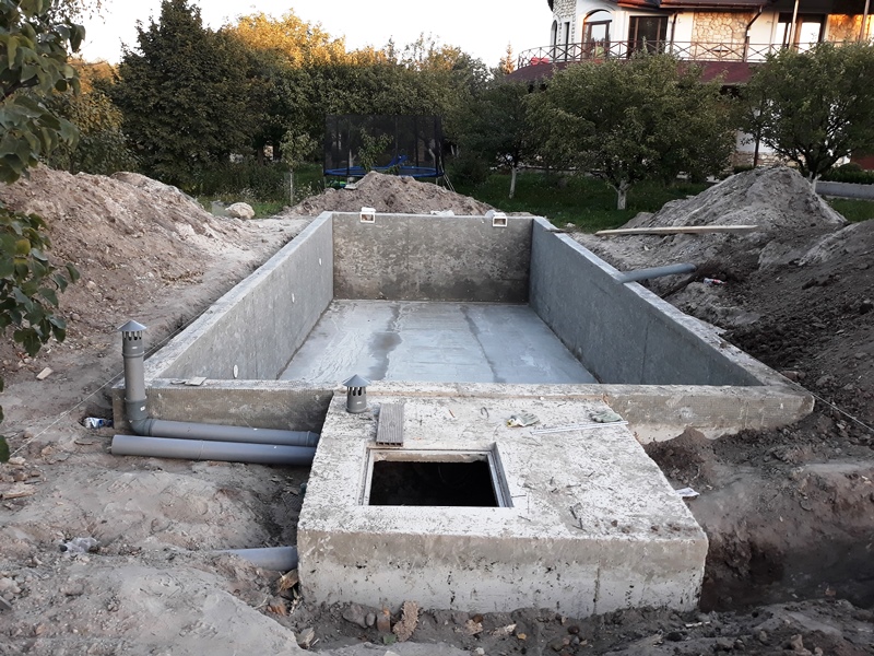 строительство бассейна под ключ